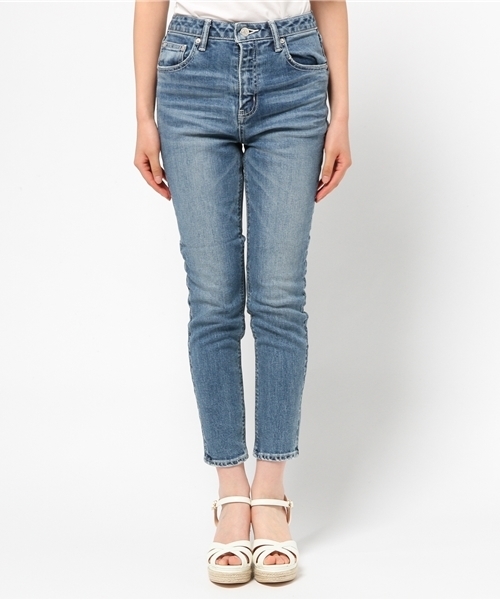 SLY(スライ)の「LARCH JW ANKLE SLIM-B(デニムパンツ・レディース・ブルー・23inch/24inch/26inch/27inch/25inch)」の10枚目の写真