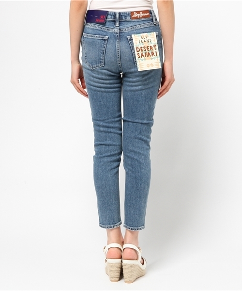 SLY(スライ)の「LARCH JW ANKLE SLIM-B(デニムパンツ・レディース・ブルー・23inch/24inch/26inch/27inch/25inch)」の12枚目の写真