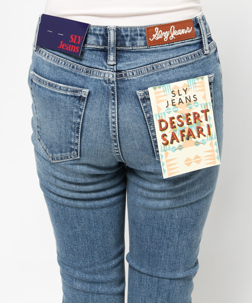 SLY(スライ)の「LARCH JW ANKLE SLIM-B(デニムパンツ・レディース・ブルー・23inch/24inch/26inch/27inch/25inch)」の14枚目の写真