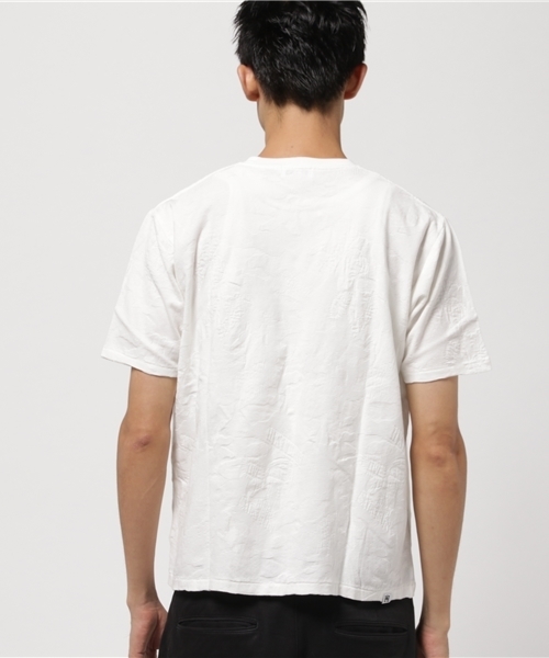 HYSTERIC GLAMOUR（ヒステリックグラマー）の「WOODLAND GUITAR総柄ジャカード T-SH（Tシャツ/カットソー・メンズ・ホワイト系その他/グリーン系カモフラージュ/ネイビー・SMALL/MEDIUM/LARGE）」の13枚目の写真