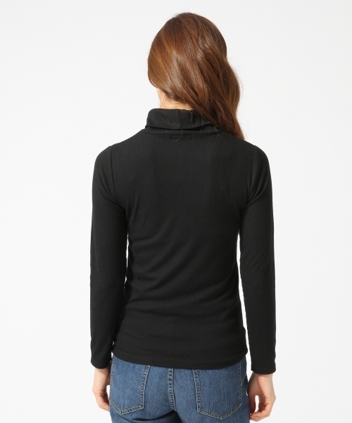 GLOBAL WORK（グローバルワーク）の「スパンテレコタートル長袖/725126（Tシャツ/カットソー・レディース・ワインレッド/ホワイト/ライトグレー/ブラウン系その他/その他/ブラック・SMALL/MEDIUM/LARGE）」の11枚目の写真