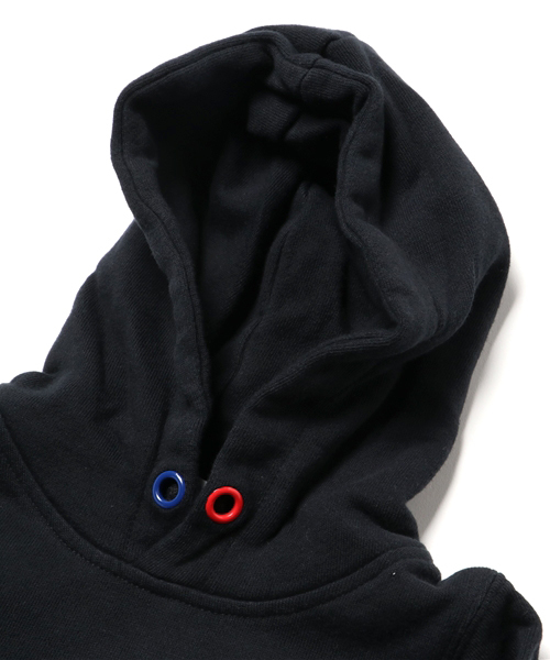 RODEO CROWNS WIDE BOWL（ロデオクラウンズワイドボウル）の「キッズ Champion スウェット パーカー（パーカー・キッズ・ブラック・X-SMALL）」の4枚目の写真