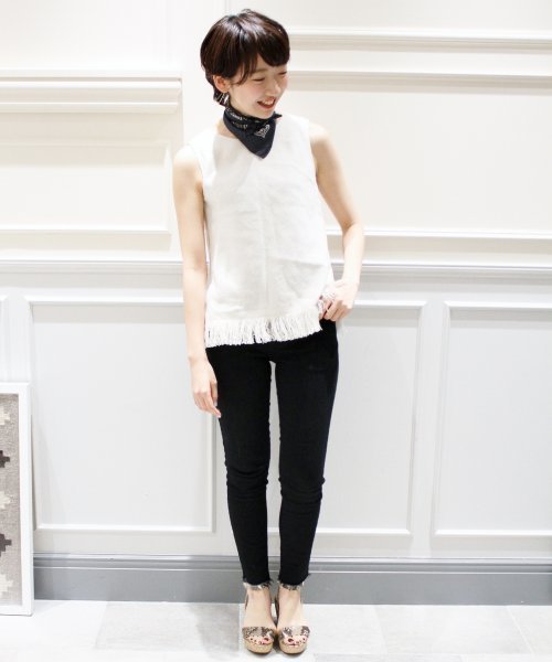 plage(プラージュ)の「スキニーパンツ◆(デニムパンツ・レディース・ブラック/ネイビー・36/38/40)」の19枚目の写真