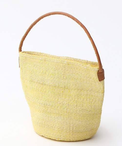 collex(コレックス)の「サイザルTOTE MIX SOLID(トートバッグ)」|イエロー