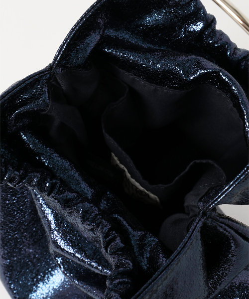 niko and...(ニコアンド)の「メタリックハンドルバッグ【niko and ...】(ハンドバッグ・レディース・オレンジ/ネイビー/ピンク/グレー・0)」の9枚目の写真