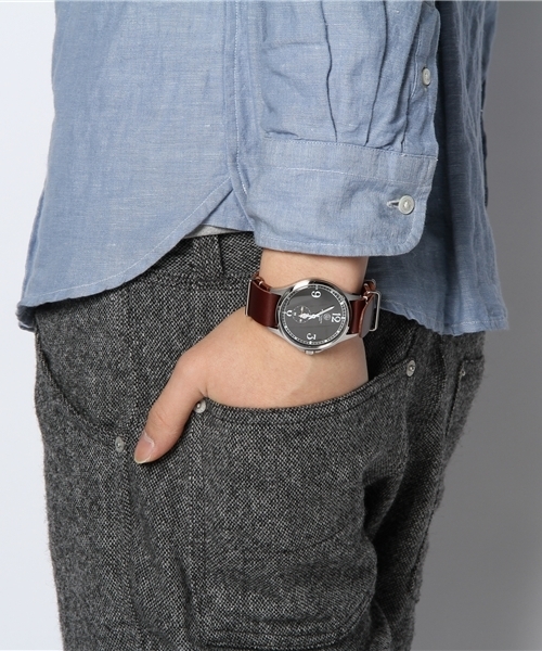 BEAUTY&YOUTH UNITED ARROWS（ビューティーアンドユースユナイテッドアローズ）の「BYW MILITARY LTR42mm◆（アナログ腕時計・メンズ・オフホワイト/ブラック/ネイビー/その他1・フリー）」の13枚目の写真