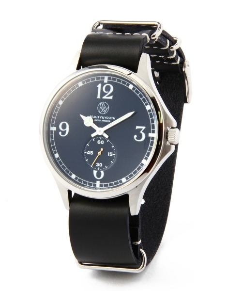 BEAUTY&YOUTH UNITED ARROWS（ビューティーアンドユースユナイテッドアローズ）の「BYW MILITARY LTR42mm◆（アナログ腕時計・メンズ・オフホワイト/ブラック/ネイビー/その他1・フリー）」の4枚目の写真