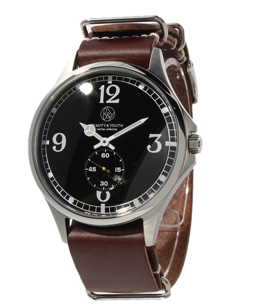 BEAUTY&YOUTH UNITED ARROWS（ビューティーアンドユースユナイテッドアローズ）の「BYW MILITARY LTR42mm◆（アナログ腕時計・メンズ・オフホワイト/ブラック/ネイビー/その他1・フリー）」の9枚目の写真