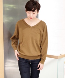 plage | 製品染め裏毛プルオーバー◆(Tシャツ/カットソー)