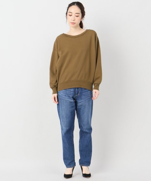 plage（プラージュ）の「製品染め裏毛プルオーバー◆（Tシャツ/カットソー・レディース・ブラウン/アイボリー/キャメル・FREE）」の13枚目の写真