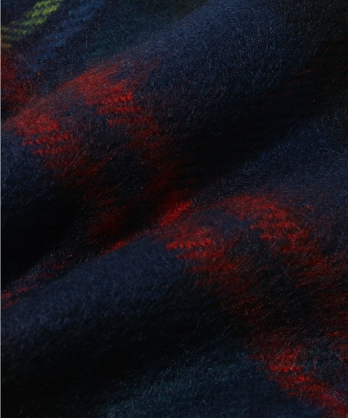 WEGO（ウィゴー）の「アクリルマフラー（マフラー・メンズ・グリーン・FREE）」の3枚目の写真