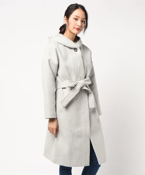 earth music&ecology（アースミュージックアンドエコロジー）の「・フードコート（その他アウター・レディース・ネイビー/グレー/キャメル・FREE）」の7枚目の写真