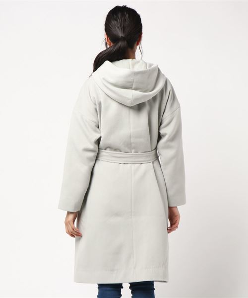 earth music&ecology（アースミュージックアンドエコロジー）の「・フードコート（その他アウター・レディース・ネイビー/グレー/キャメル・FREE）」の4枚目の写真