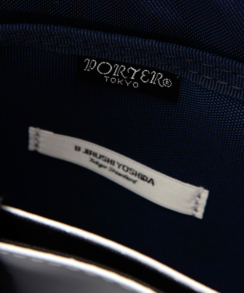 B印 YOSHIDA(BEAMS×PORTER)（ビージルシヨシダ）の「ほぼ日手帳×PORTER×B印 YOSHIDA A4 PORTFOLIO（クラッチバッグ・メンズ・ブラック/ベージュ/ネイビー・ONE SIZE）」の12枚目の写真