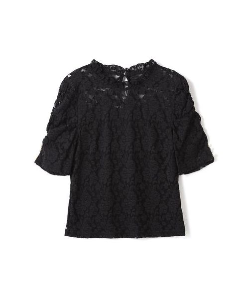 JILL by JILLSTUART - JILLbyJILLSTUART リーフレースカットソー ブラック 新品未使用 楽天市場】【SALE／50%OFF】リーフレースカットソー JILL by