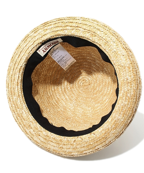 WEGO（ウィゴー）の「WEGO/ボーラーストローハット（ハット・レディース・ブラック/ブラウン/ベージュ・FREE）」の8枚目の写真