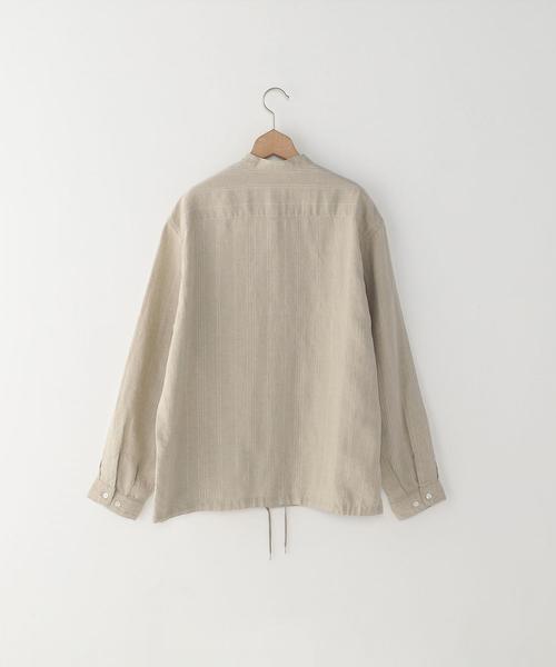 【steven alan】スタンドカラーシャツ19ss Steven Alan（スティーブンアラン）の「＜Steven Alan＞ LI/ST STAND