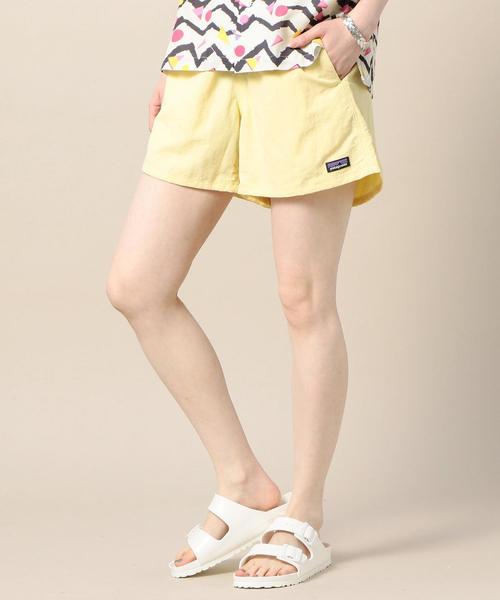 Patagonia kids スノーショートパンツ　グリーン パタゴニア Patagonia SHELLS バギーズショーツ ショートパンツ
