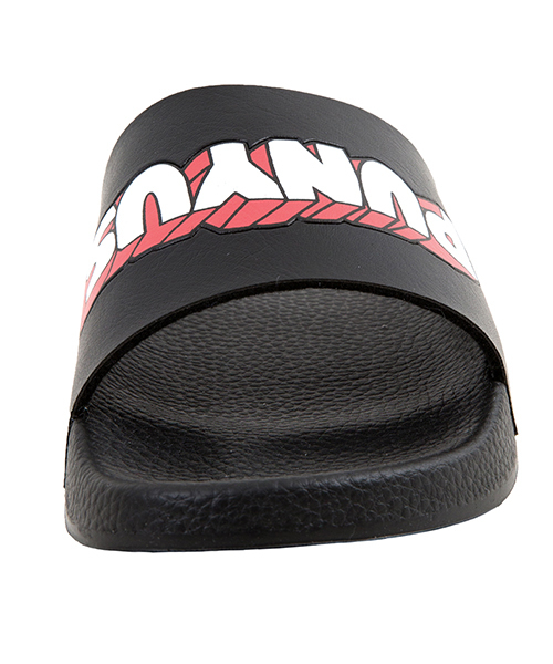 PUNYUS（プニュズ）の「ロゴスライドサンダル（サンダル・レディース・ホワイト/ブラック/ピンク・1/2/3/4）」の5枚目の写真