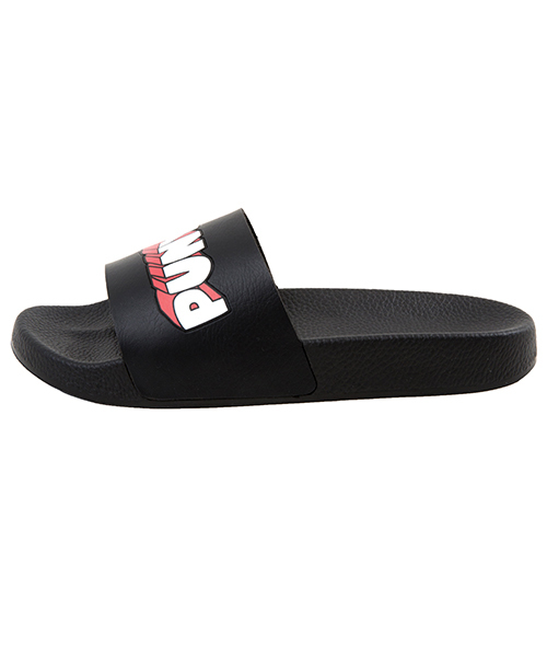 PUNYUS（プニュズ）の「ロゴスライドサンダル（サンダル・レディース・ホワイト/ブラック/ピンク・1/2/3/4）」の4枚目の写真