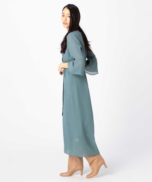 ESTNATION ロングワンピース ESTNATION（エストネーション）の「ESTNATION ジョーゼット