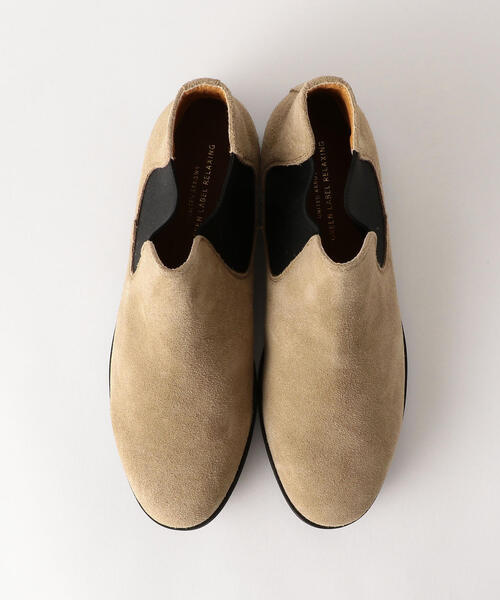 green label relaxing(グリーンレーベルリラクシング)の「SC GLR サイドゴア ブーツ(ブーツ・メンズ・ネイビー/ベージュ/ブラック・8h/9h/8/9)」の8枚目の写真