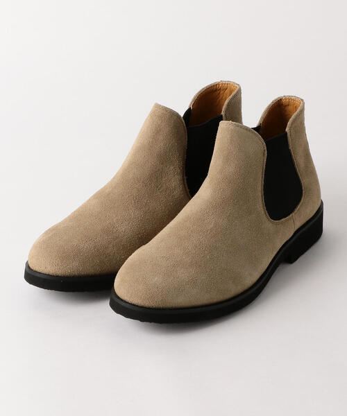 green label relaxing(グリーンレーベルリラクシング)の「SC GLR サイドゴア ブーツ(ブーツ・メンズ・ネイビー/ベージュ/ブラック・8h/9h/8/9)」の7枚目の写真