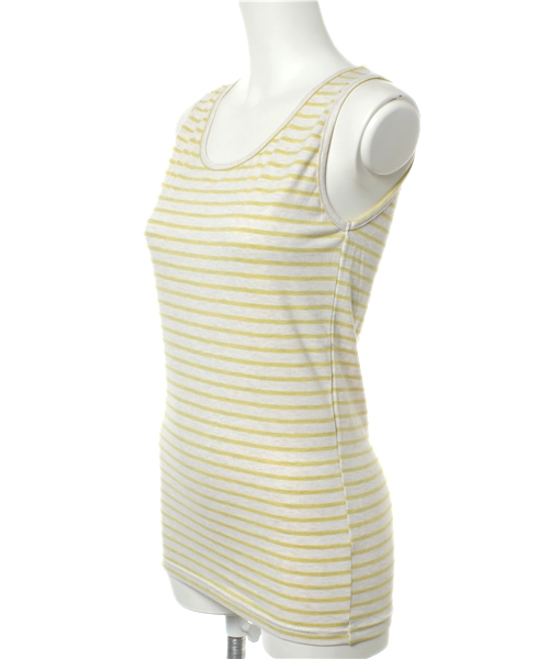 Auntie Rosa（アンティローザ）の「【Agneau7】シンプルボーダータンク（タンクトップ・レディース・ライトブルー/ネイビー/ピンク/グリーン/ライトグリーン/イエロー/オレンジ・FREE）」の8枚目の写真