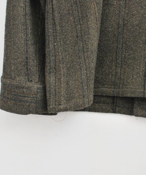 STRUM（ストラム）の「ストラム タスマニアウール ヘリンボーン  