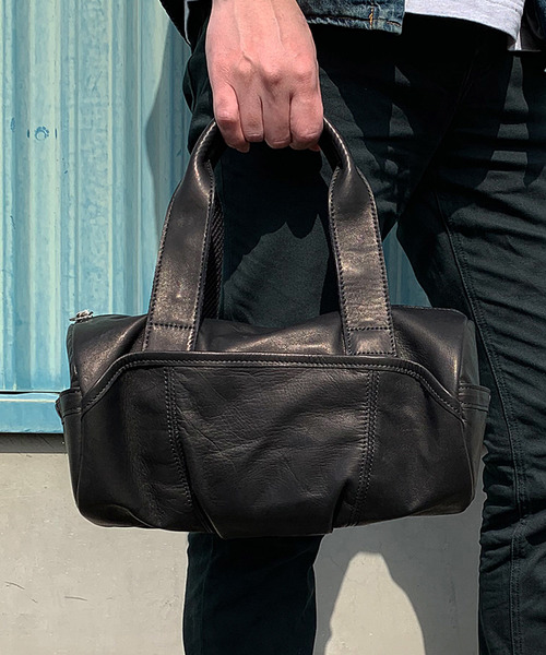 DECADE（ディケイド）の「ソフトホースレザー・ミニロールボストンバッグ DECADE(No01137) ﾃﾞｨｹｲﾄﾞ Soft Horse Leather Mini Roll