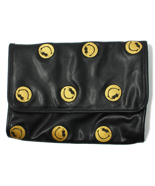 Candy Stripper(キャンディストリッパー)の「BAD SMILE 2WAY CLUTCH BAG(ショルダーバッグ・レディース・オフホワイト/ブラック/ブルー・FREE)」の9枚目の写真