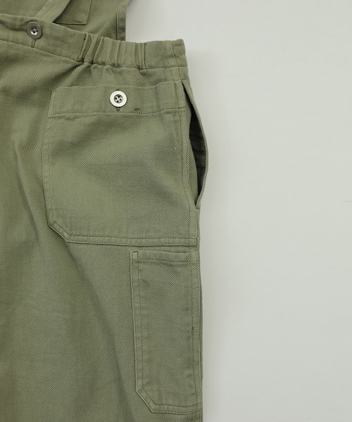 TODAYFUL(トゥデイフル)の「ウォッシュドツイルサロペット(サロペット/オーバーオール・レディース・キナリ/ミント・36inch/38inch)」の7枚目の写真