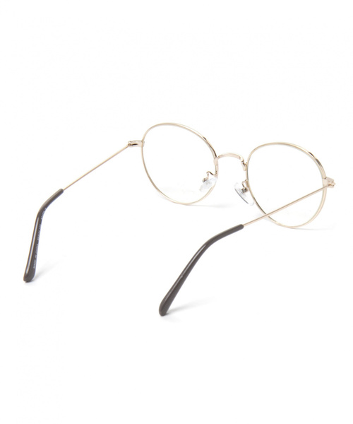 niko and...(ニコアンド)の「オリジナル細リムラウンドダテメガネ(メガネ・レディース・ブラウン/チャコール・FREE)」の5枚目の写真