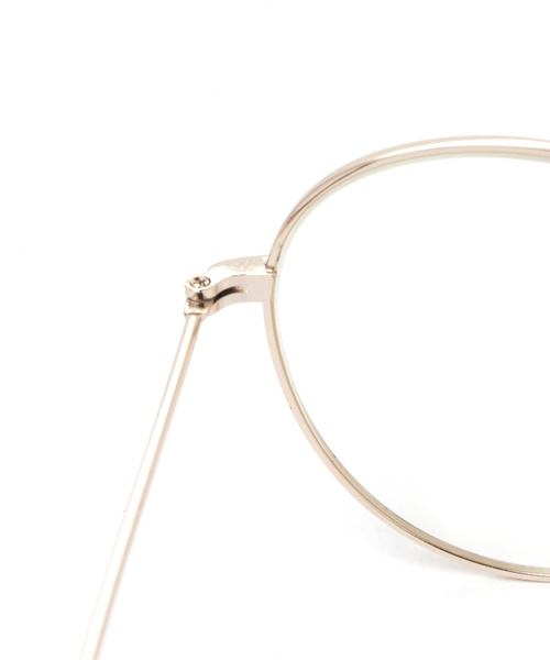 niko and...(ニコアンド)の「オリジナル細リムラウンドダテメガネ(メガネ・レディース・ブラウン/チャコール・FREE)」の12枚目の写真