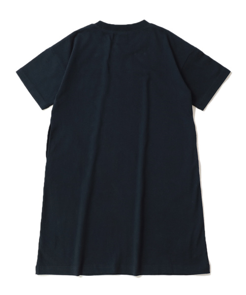 devirock(デビロック)の「ロング丈BIGシルエットワンピース(ワンピース・キッズ・ホワイト/スミクロ/ネイビー/ブルーグレー/ラベンダー/ダークベージュ/スモークピンク/テラコッタ・100cm/120cm/130cm/140cm/150cm/160cm/110cm)」の15枚目の写真