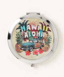 Kahiko（カヒコ）の「【Kahiko】Hawaiian メタルハンドミラー（手鏡/メイクミラー）」