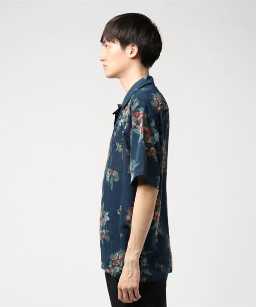 おしゃれスタ(オシャレスタ)の「ビッグシルエット総柄プリントオープンカラー半袖シャツ(IR)(シャツ/ブラウス・メンズ・その他/その他1/その他2/その他3/その他4/その他5・M/L/XL)」の8枚目の写真