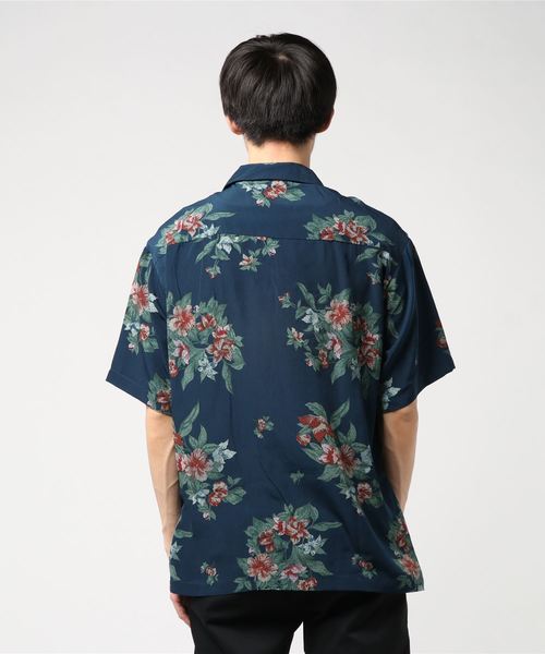 おしゃれスタ(オシャレスタ)の「ビッグシルエット総柄プリントオープンカラー半袖シャツ(IR)(シャツ/ブラウス・メンズ・その他/その他1/その他2/その他3/その他4/その他5・M/L/XL)」の7枚目の写真