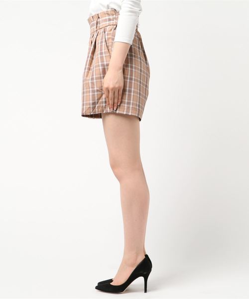 WEGO（ウィゴー）の「WEGO/【セットアップ対応商品】リネンタッチタックキュロット（その他パンツ・レディース・ライトベージュ/ホワイト系その他3/ベージュ系その他2/ブラウン・FREE）」の21枚目の写真