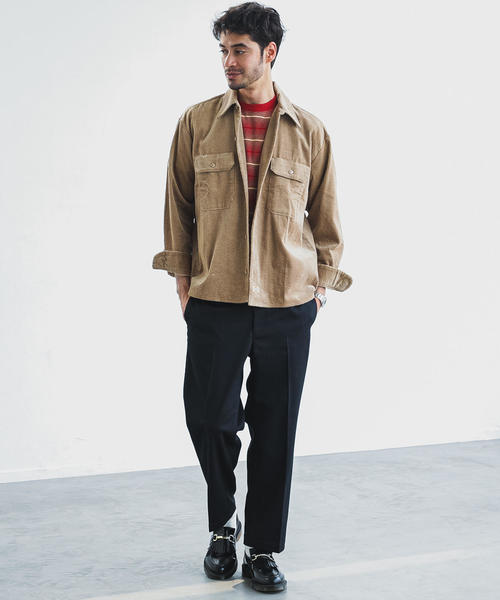 green label relaxing（グリーンレーベルリラクシング）の「SC テクノツイル スケーターパンツ 9分丈＜機能性生地 / 吸水速乾・ストレッチ＞（その他パンツ・メンズ・ブラック/ブラウン/ダークグリーン・XL/M/S/L）」の16枚目の写真