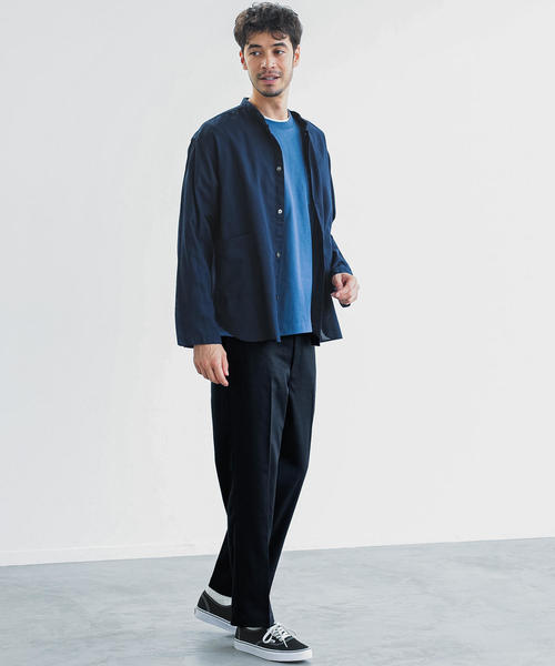 green label relaxing（グリーンレーベルリラクシング）の「SC テクノツイル スケーターパンツ 9分丈＜機能性生地 / 吸水速乾・ストレッチ＞（その他パンツ・メンズ・ブラック/ブラウン/ダークグリーン・XL/M/S/L）」の5枚目の写真