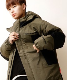 【VISION STREET WEAR】マウンテンパーカ中綿切替ダウンジャケット