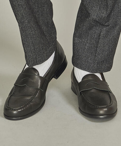 BEAUTY&YOUTH UNITED ARROWS（ビューティーアンドユースユナイテッドアローズ）の「BY ペニー ローファー ◇（ローファー・メンズ・その他1/ネイビー/ブラック・9/7/6h/8h/9h/8/7h/10）」の19枚目の写真