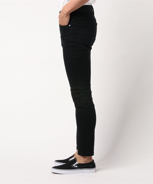 WEGO(ウィゴー)の「WEGO/ストレッチツイルスキニーパンツ(チノパンツ・メンズ・ブラック/ネイビー/カーキ・SMALL/LARGE/MEDIUM)」の12枚目の写真