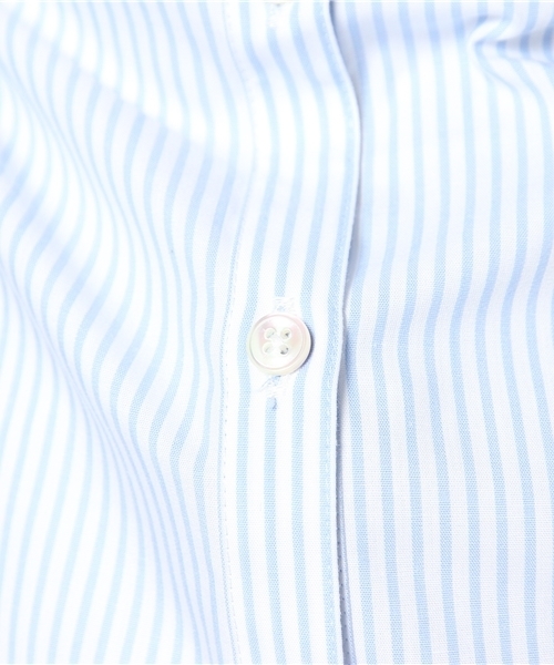 green label relaxing(グリーンレーベルリラクシング)の「GO EASY IRON REG シャツ ◆(シャツ/ブラウス・レディース・オフホワイト/ライトブルー・40/38)」の7枚目の写真