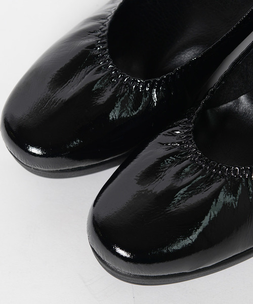 shopnikoniko（ショップニコニコ）の「日本製ベルクロウェッジソールパンプス メリージェーン（パンプス・レディース・ブラック・24/22/24.5/23/22.5/23.5）」の6枚目の写真