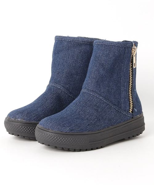 Pricila(プリシラ)の「Pricila ハイカット ガールズブーツスニーカー (PS-119)(ブーツ・キッズ・ブラック/ネイビー/グレー・23.0cm/22.0cm/17.0cm/18.0cm/19.0cm/20.0cm/21.0cm)」の6枚目の写真