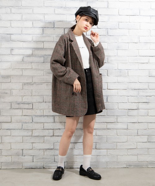 WEGO(ウィゴー)の「WEGO/【XS~Lサイズ】デイリーツイルタイトミニスカート(スカート・レディース・ブラック/ナチュラル/グリーン系その他/ベージュ/オフホワイト/グリーン・SMALL/MEDIUM/LARGE/X-SMALL)」の7枚目の写真