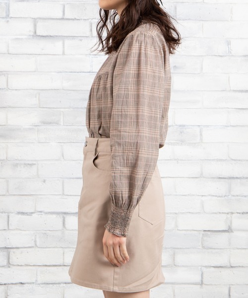 WEGO(ウィゴー)の「WEGO/【XS~Lサイズ】デイリーツイルタイトミニスカート(スカート・レディース・ブラック/ナチュラル/グリーン系その他/ベージュ/オフホワイト/グリーン・SMALL/MEDIUM/LARGE/X-SMALL)」の16枚目の写真