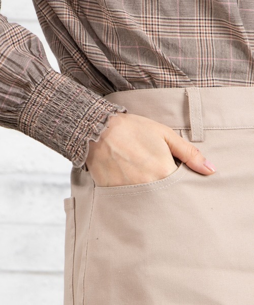 WEGO(ウィゴー)の「WEGO/【XS~Lサイズ】デイリーツイルタイトミニスカート(スカート・レディース・ブラック/ナチュラル/グリーン系その他/ベージュ/オフホワイト/グリーン・SMALL/MEDIUM/LARGE/X-SMALL)」の11枚目の写真